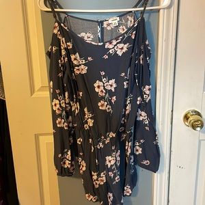 Cold Shoulder Romper